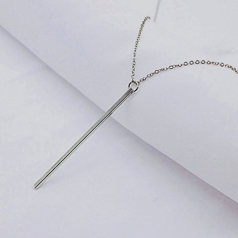 LongStick hosszú nyaklánc ezüst színű